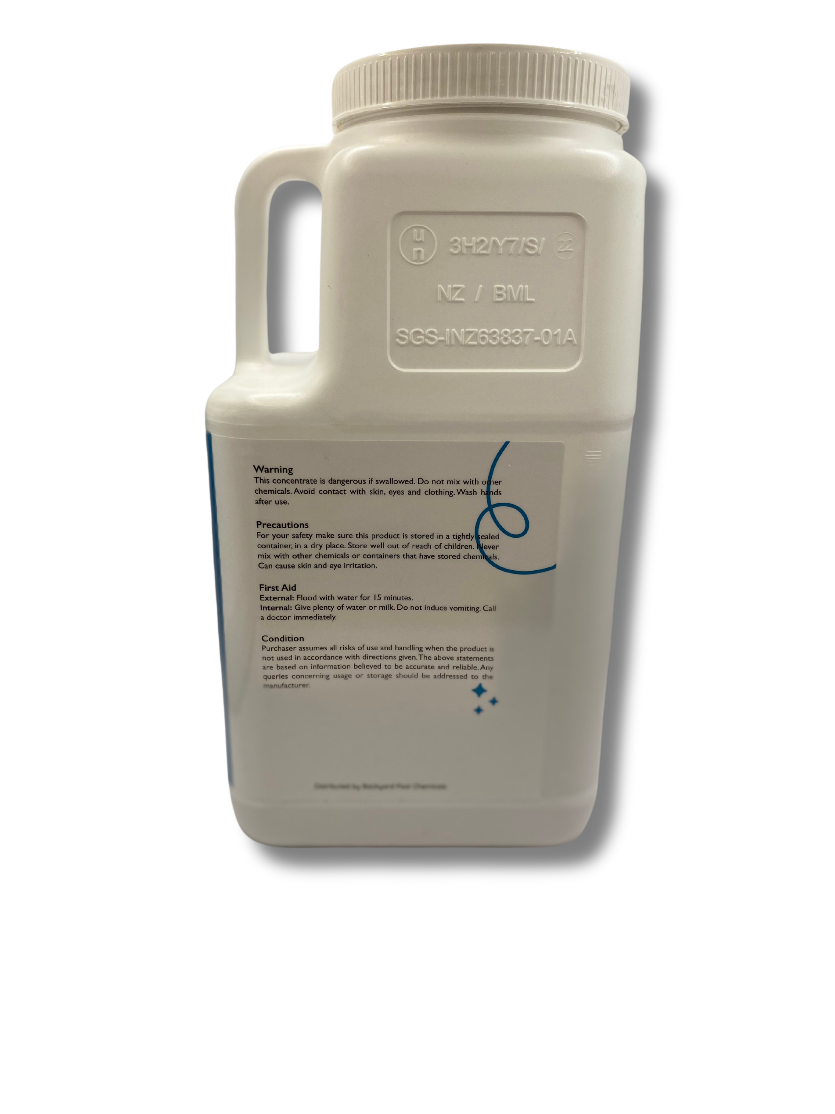 Water Hardener (Calcium Chloride) - Backyard Pool Chemicals