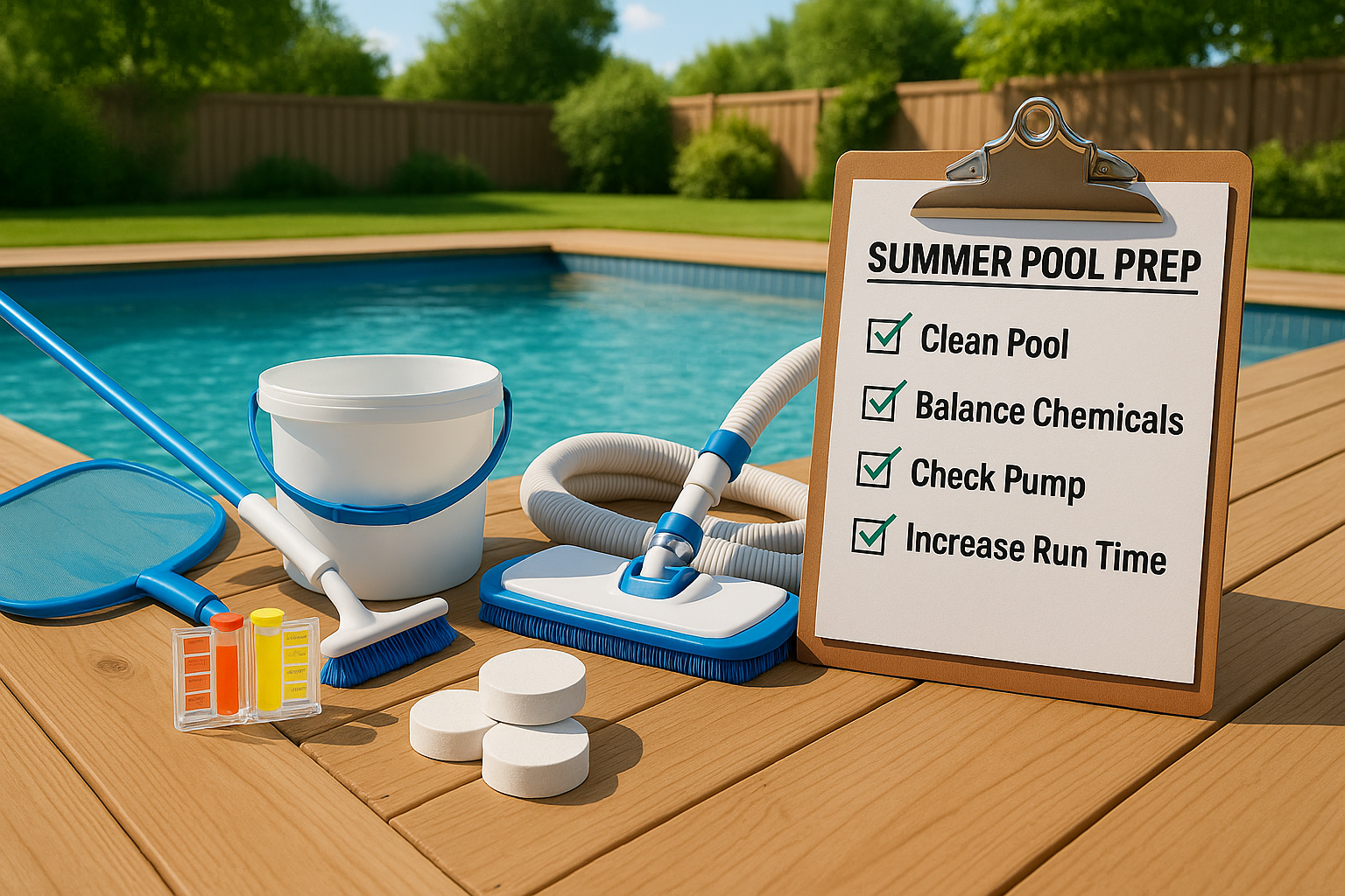 Your Summer Pool Game Plan - Your pool is waiting!