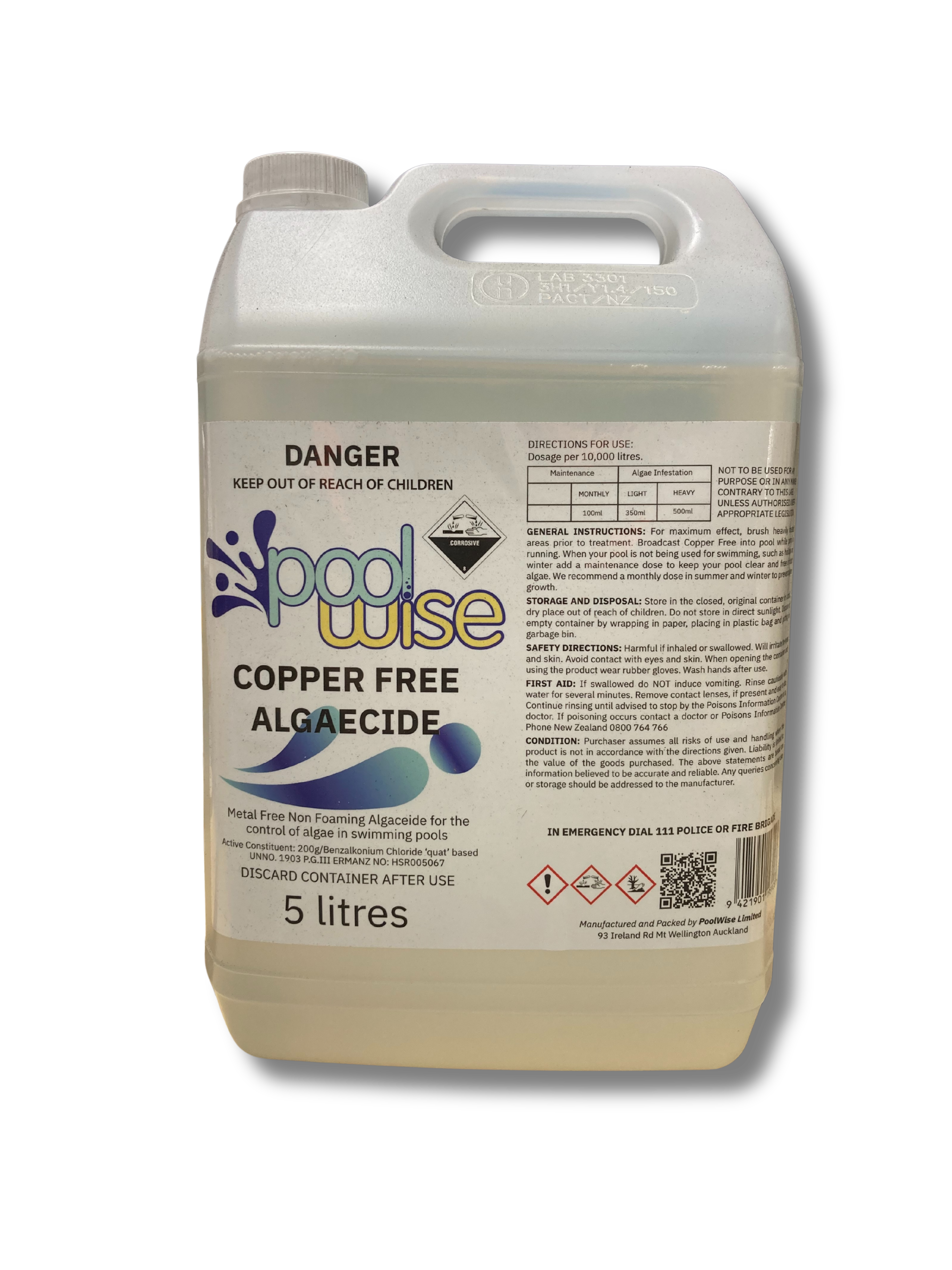 Copper Free Algaecide