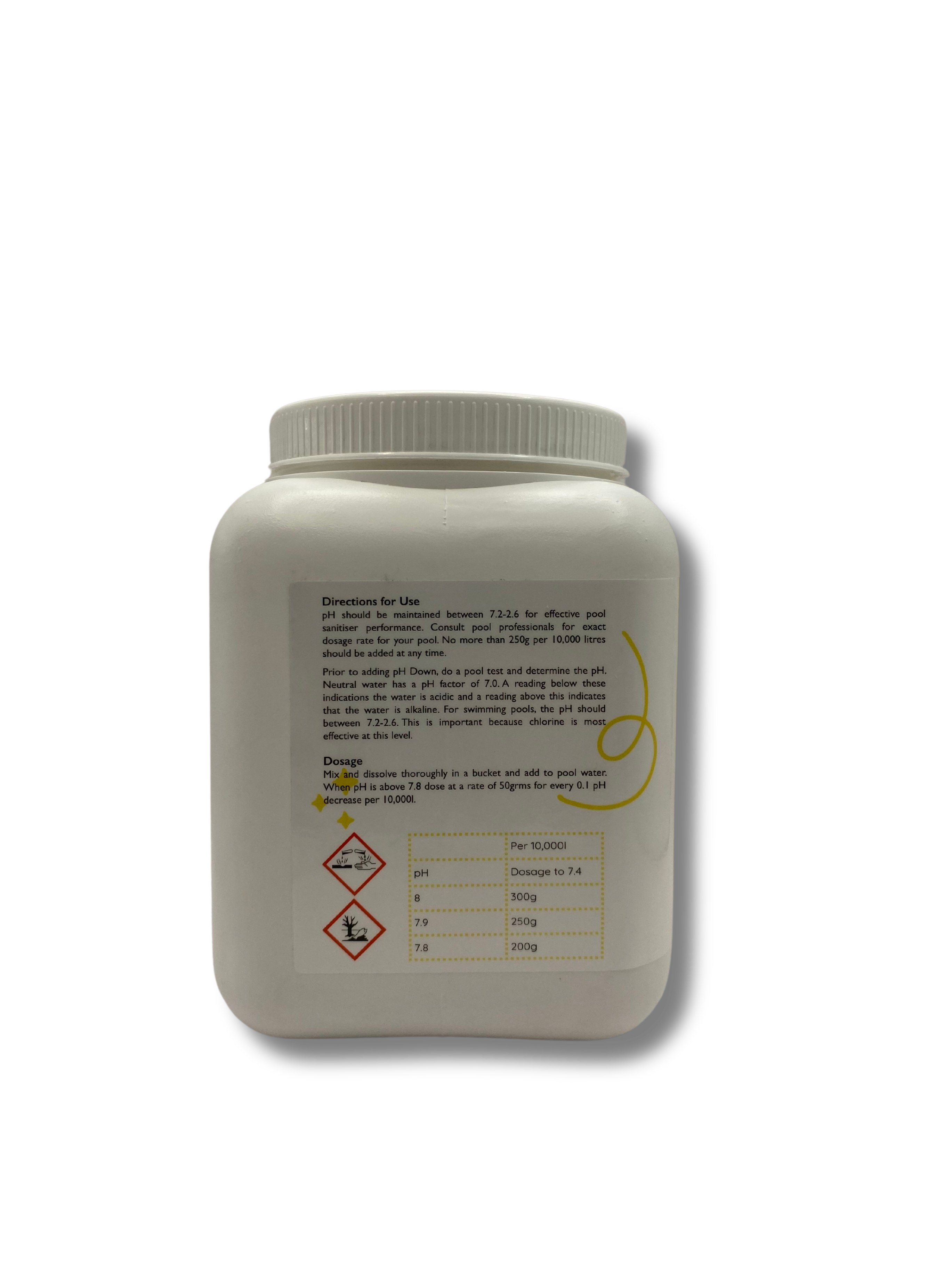 pH Down - Backyard Pool Chemicals